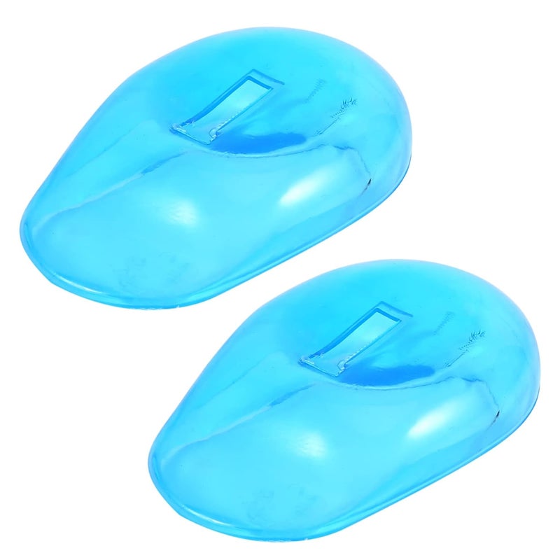 yuyte Ear Covers For Hair Dryer ear covers for hair dryer Cimenn 2pcs Blue Ear Cover Anti Staining Plastic Guard Earmuffs From The Dye - Image 5