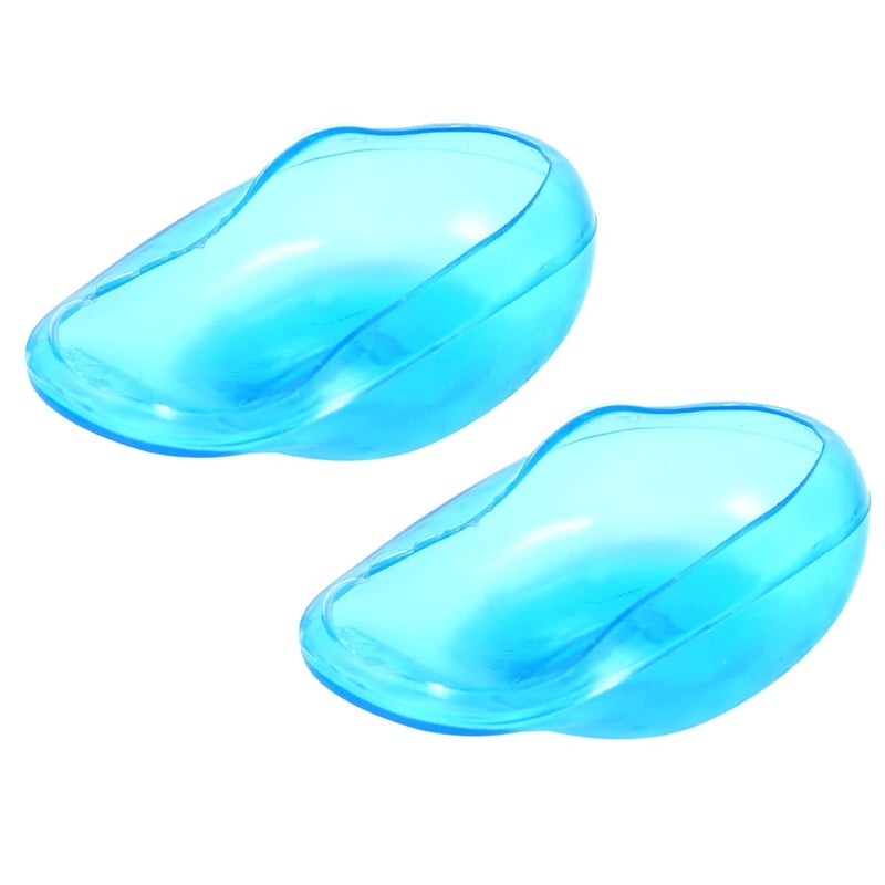 yuyte Ear Covers For Hair Dryer ear covers for hair dryer Cimenn 2pcs Blue Ear Cover Anti Staining Plastic Guard Earmuffs From The Dye - Image 4