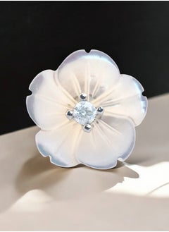 zilara Snow Drop Anemone Stud Earring  - Image 3