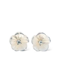 zilara Snow Drop Anemone Stud Earring  - Image 4