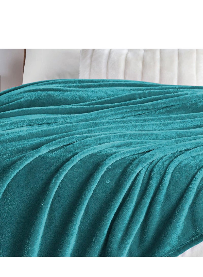 Moon Single Size Throw Blanket All Season Warm Lightweight Super Soft Microfiber Flannel For Couch Bed And Sofa 150x200 CM  - Image 2
