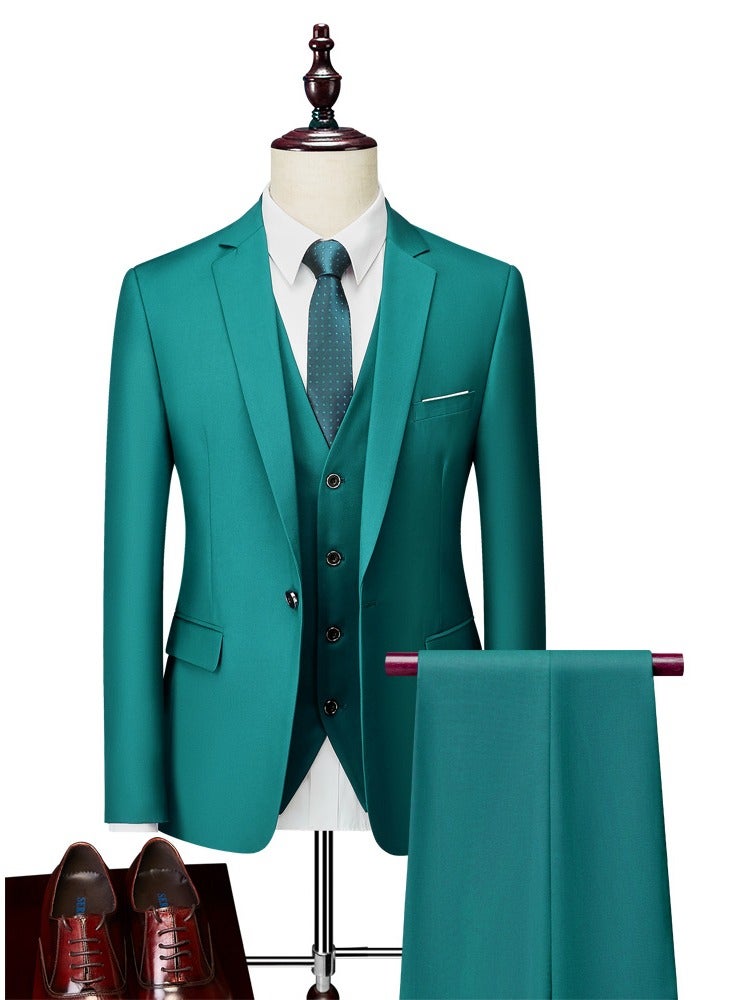 Shougu New Slim Fit Suit Set With Three Pieces - Image 1