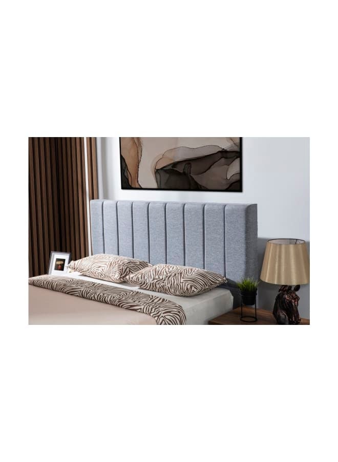ريترو RA-BD04 سرير 200×165×110سم - رمادي×بني - Image 3