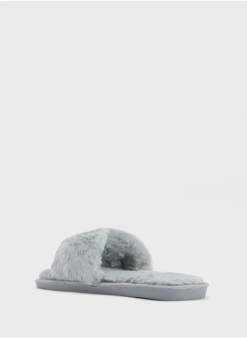 Ginger Bow Slippers