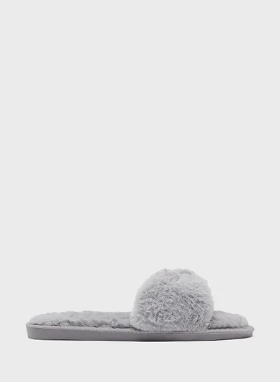 Ginger Bow Slippers
