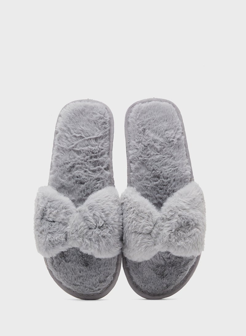 Ginger Bow Slippers - Image 4