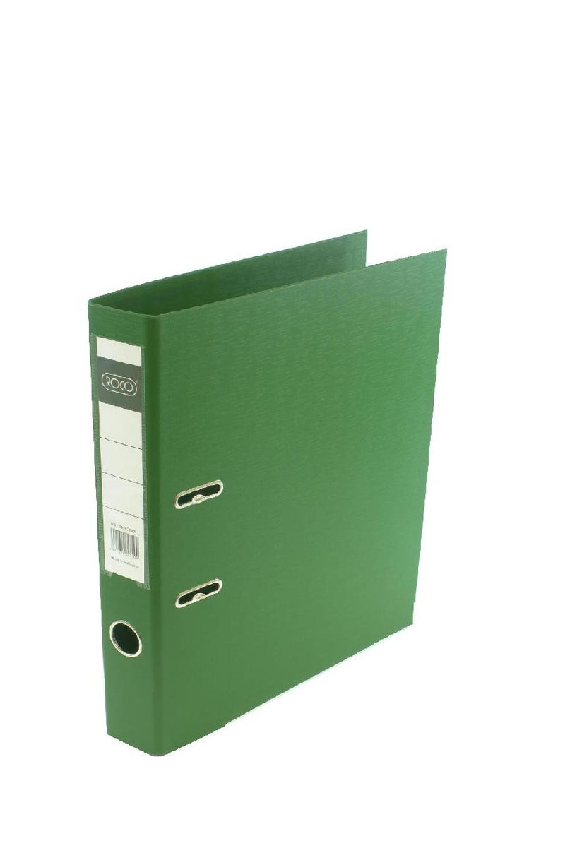 ملف صندوقي قياسي 5 سم F4/A4 أخضر