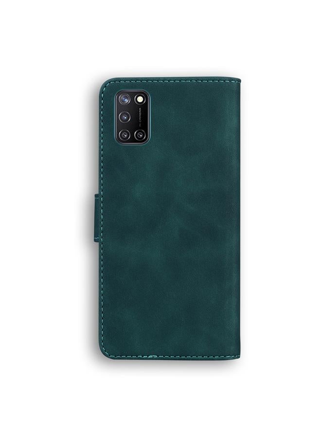 erorex Case For OPPO Realme 7I/Realme C17 Skin Feel Pure Color Flip Leather Phone Case - Image 3