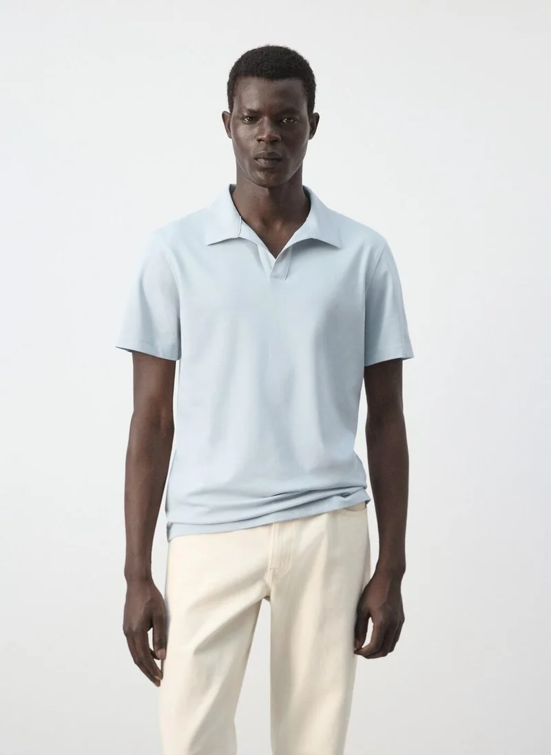 Slim Fit Piqué Polo