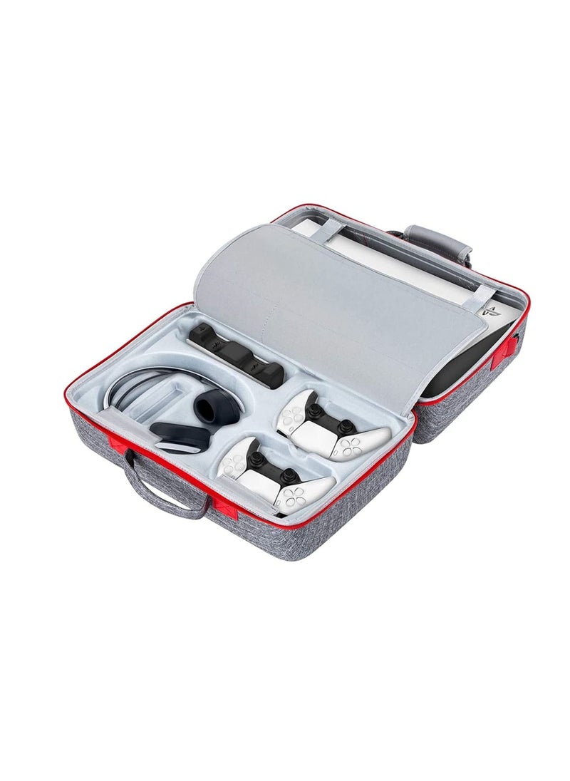 GREEN CAMEL - Hardshell Travel Case Storage Handbag For PlayStation5 - Image 1