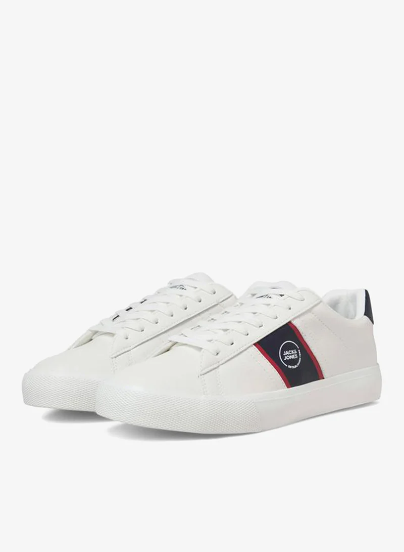 جاك اند جونز جيه اف فاشن سنيكرز جلد برباط