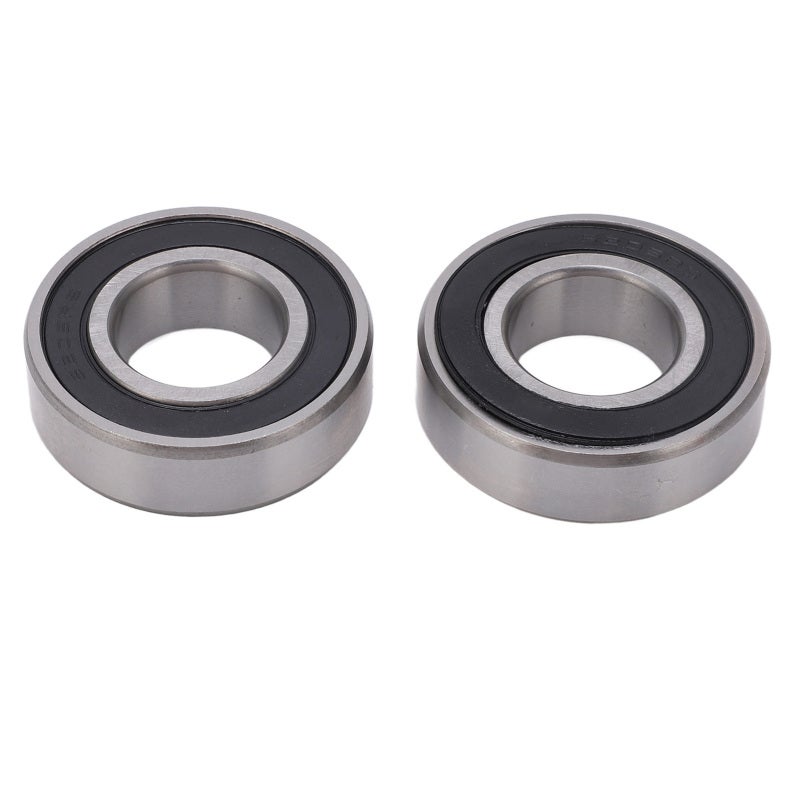 Deep Groove Ball Bearing 27x50x15mm Double Sided Rubber Seal - 2Pcs Bearing Steel for Industrial Machinery - Image 2