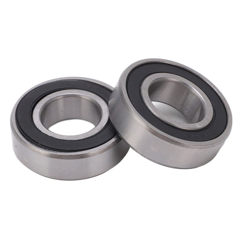 Deep Groove Ball Bearing 27x50x15mm Double Sided Rubber Seal - 2Pcs Bearing Steel for Industrial Machinery - Image 3