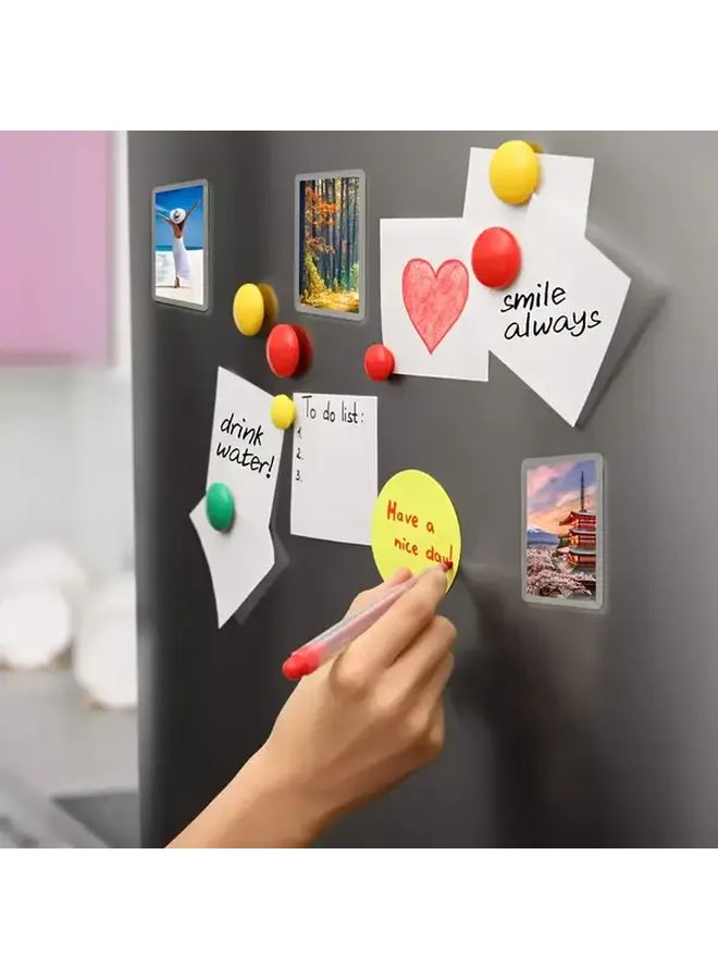 20pcs Acrylic Fridge Magnets Blank Photo Frames Gift for Family and Friends - Image 4