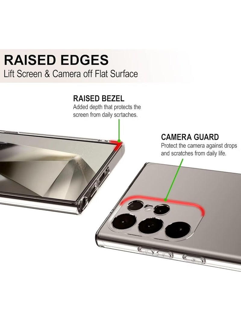 ELTRAZONE Samsung Galaxy S25 Ultra Case Cover – Shockproof & Scratch-Resistant Protective Case | Slim & Lightweight TPU Bumper with Anti-Fingerprint Coating | Full-Body Protection for Samsung Galaxy S25 Ultra (6.9-Inch, 2024 Model) - Image 3