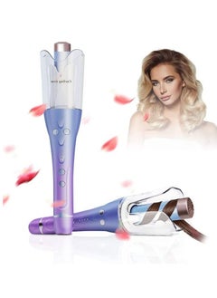 Automatic Hair Curler with Adjustable 4 Temps Levels Automatic Curling Iron 1” for Hair Styling Rotating Curling Iron with Dual Voltage Smart Anti-Stuck Anti-Scald Auto Shut-Off