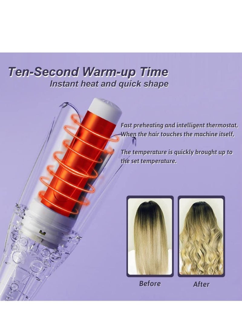 SYOSI - Automatic Hair Curler with Adjustable 4 Temps Levels Automatic Curling Iron 1” for Hair Styling Rotating Curling Iron with Dual Voltage Smart Anti-Stuck Anti-Scald Auto Shut-Off - Image 1