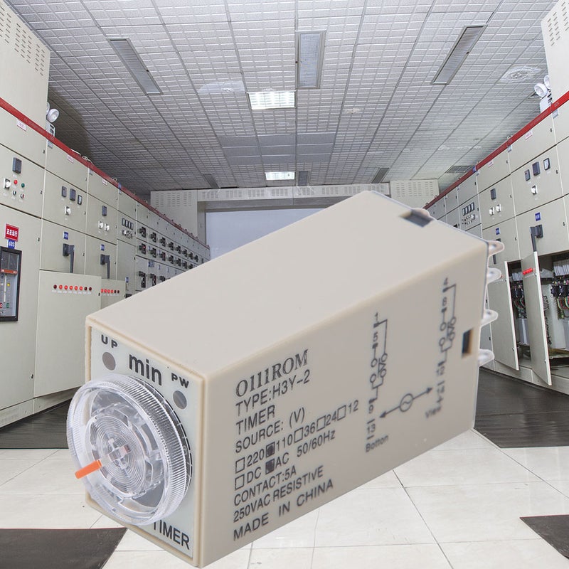Time Relay H3Y-2 8 Pins High Accuracy Home Appliances Electrical Supplies 0-10 Minutes110VAC - Image 3