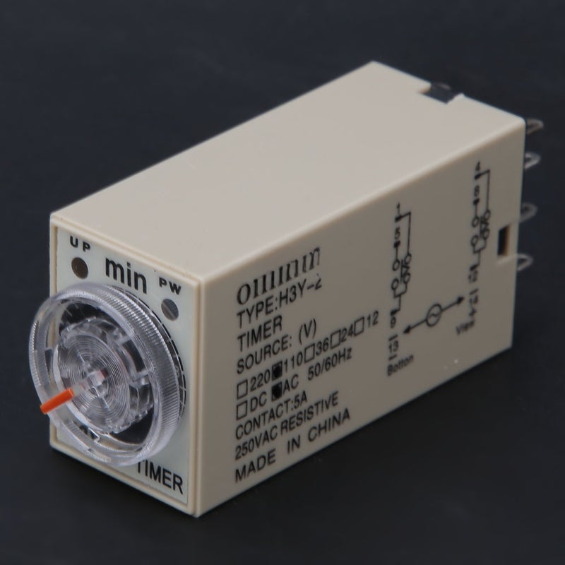 Time Relay H3Y-2 8 Pins High Accuracy Home Appliances Electrical Supplies 0-10 Minutes110VAC - Image 5