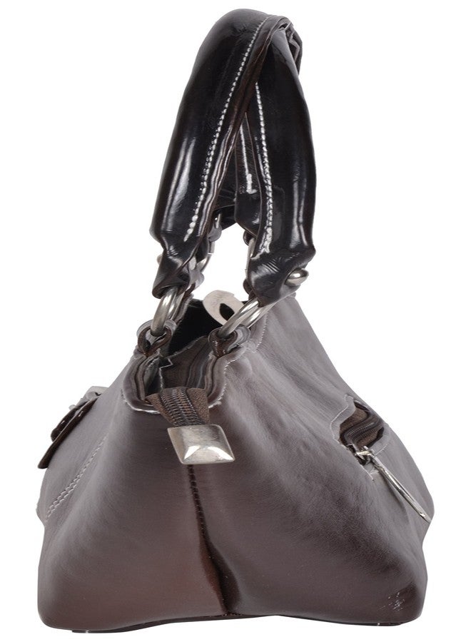 Ledera Women's Handbag (Brown, 314) - Image 3