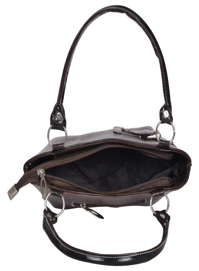 Ledera Women's Handbag (Brown, 314) - Image 5