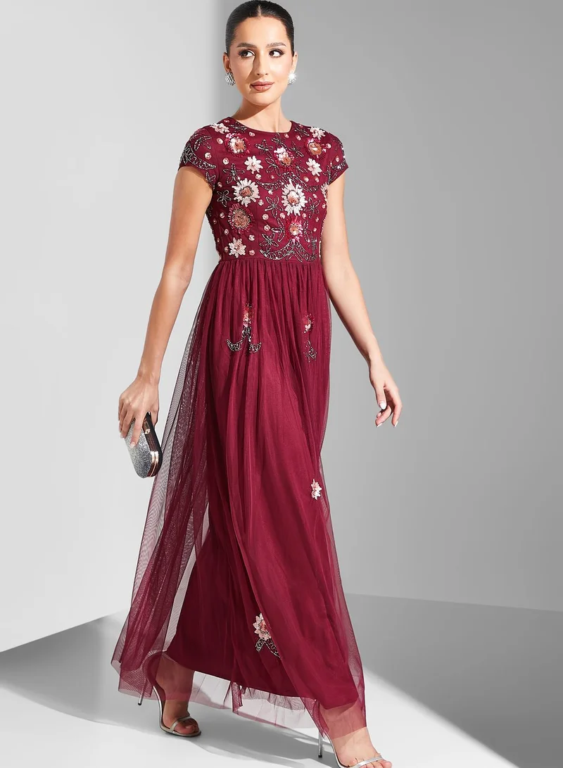 Namshi x Embellished Bodice Dress