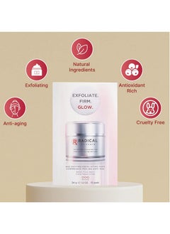 Radical Skincare Age Defying Exfoliating Pads Removes Dead Skin Evens And Brightens Skin Tone For Radiant Glow | For All Skin Types Including Sensitive Skin | Paraben & Cruelty Free (15 Pads 2 Pack)  - Image 3
