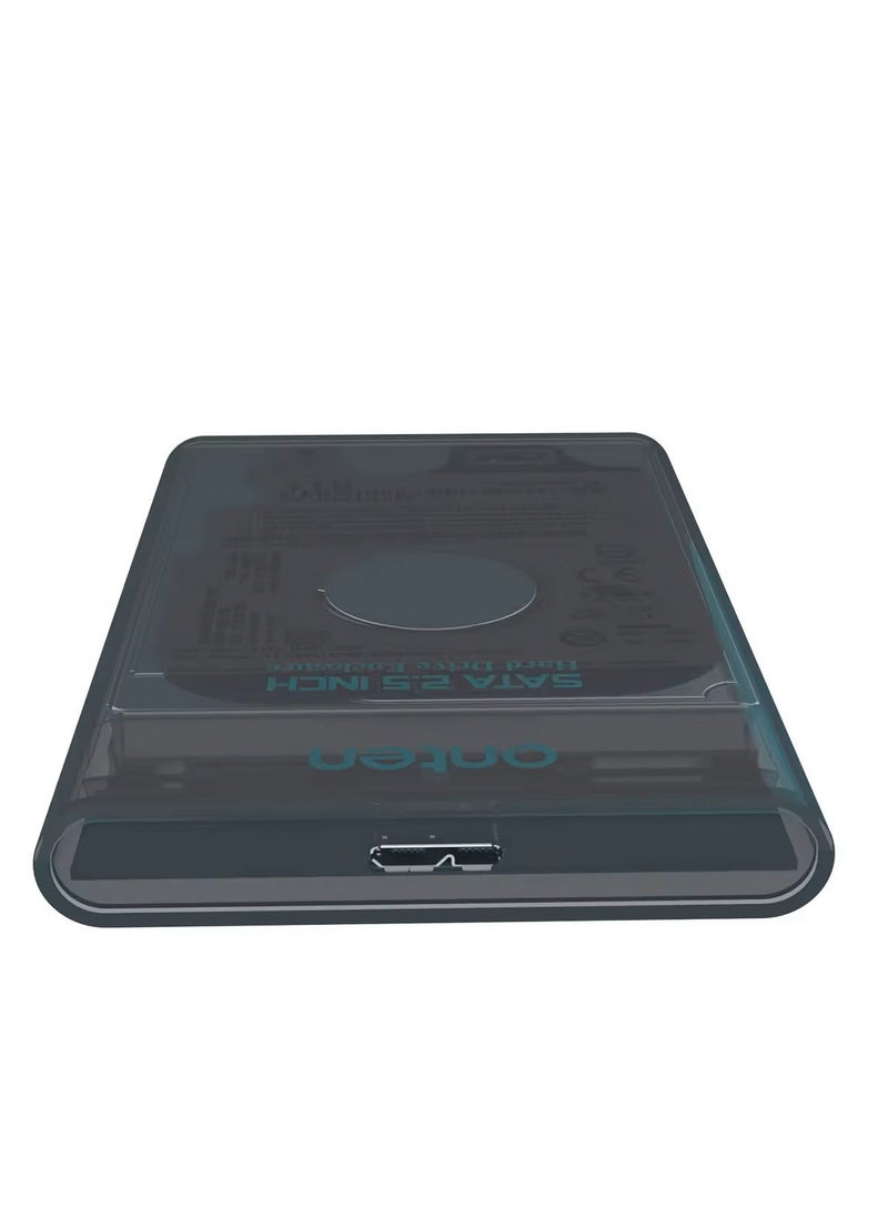 أونتن - علبة محرك أقراص صلبة خارجية SATA إلى USB 3.0 مقاس 2.5 بوصة لأجهزة الكمبيوتر المحمولة تدعم محرك أقراص صلبة خارجي SSD وHDD مقاس 2.5 بوصة (OTN-UHD2) - Image 1