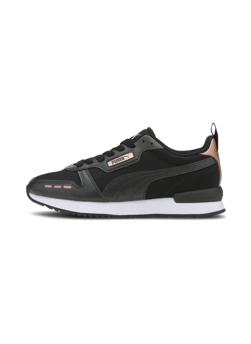 PUMA R78 Metallic Womens Black Trainers  - Image 1
