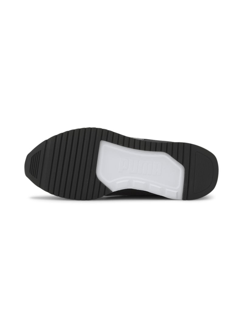PUMA R78 Metallic Womens Black Trainers  - Image 4