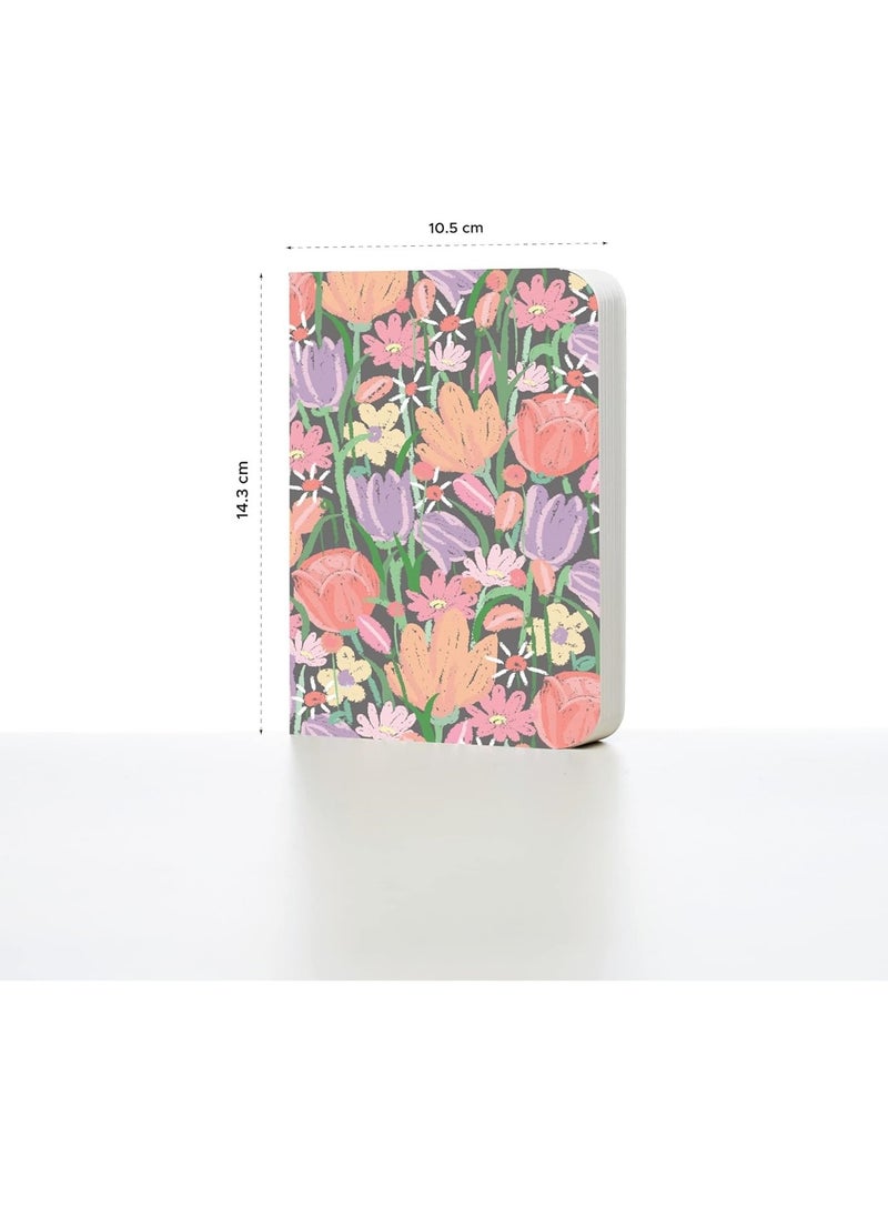 FACTOR NOTES - A6 Size Textured Fine Grain Medium Surface Pocket Sized Sketchbook 120gsm Thickness 128 Pages - Image 1