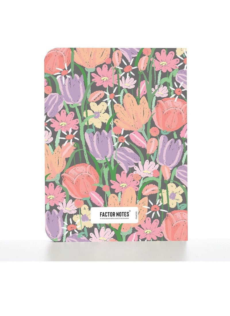 FACTOR NOTES - A6 Size Textured Fine Grain Medium Surface Pocket Sized Sketchbook 120gsm Thickness 128 Pages - Image 1