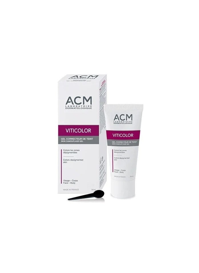 ACM Laboratoire dermatologique ACM LABORATOIRE DERMATOLOGIQUE VITICOLOR SKIN CAMOUFLAGE GEL 50ML 