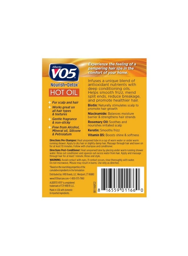 Alberto VO5 V05 Moisturizing Hot Oil, 2 tubes, 0.5 oz - Image 2