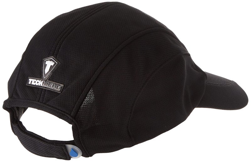 HyperKewl 6593-BK Evaporative Cooling Sport Cap with Hook and Loop Closure, Black - Image 2