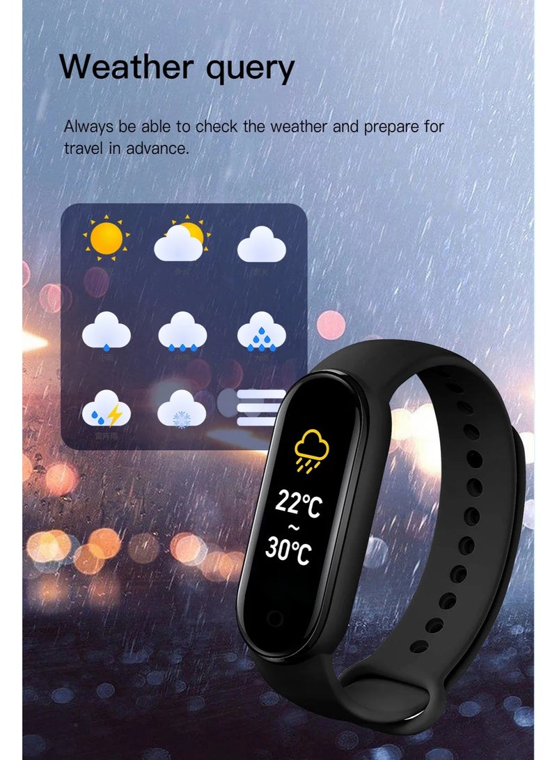 Connected Smart Band: M8 Color Screen, Step Counter, 10+ Sports, Call Reminders, Camera/Music Remote Control - Image 3