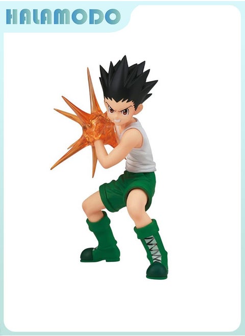 Hunter x Hunter 15 cm Gon in Battle - ready Pose Figurine, Perfect for Desk Display