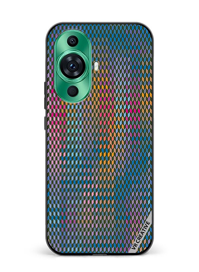 VR CREATIVE Protective Case Cover For Huawei nova 11 Abstract Design Multicolour - Image 1
