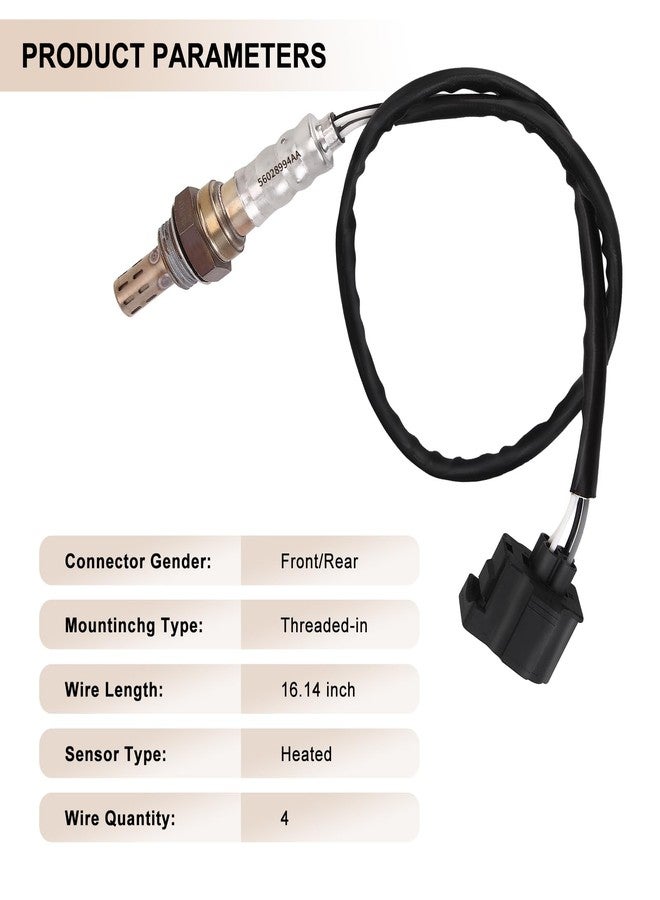 BLPextrm Oxygen O2 Sensor Upstream Downstream for Chry 300, for Dodge Challenger Charger Dakota Durango Grand Caravan Journey Neon Nitro, for Jeep Commander Grand Cherokee Wrangler JK 56028994AA, 56028994AB - Image 5