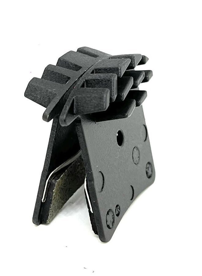Hardheaded Ram Bike Brake Pads Organic Will fit Shimano L03A Saint M820, Zee M640, Y8VT98020, with Air Fins. The Bicycle Replacement Part for OEM Brakes for high Braking Power and Quiet Stops. - Image 3