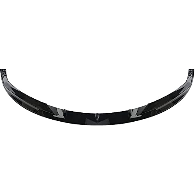 AUTOTOP 2PCS Front Bumper Lip Spoiler FIT 20122018 BMW 3 Series F30 F35 M Sport/M-Tech Gloss Black, ABS Splitter Kit - Image 3