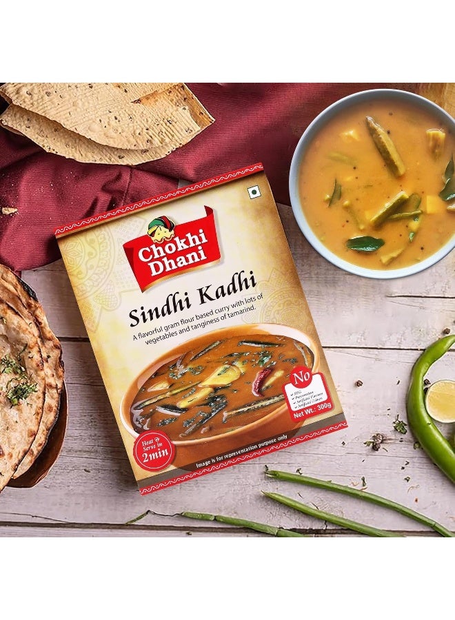 Chokhi Dhani Sindhi Kadi 300 gm | Ready to Eat | Just Heat & Eat | Stove Top or Hot Water | Ready in 2 Minutes - Image 3