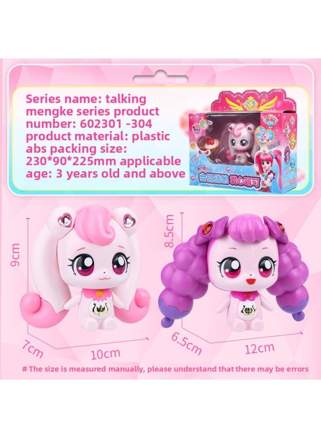 Sparkling Gem Talking Love Wonderful Cute Series Toy Mobile Phone Watch Girls Children Princess Blind Box-Color:Shining Jewel Watch  - Image 3