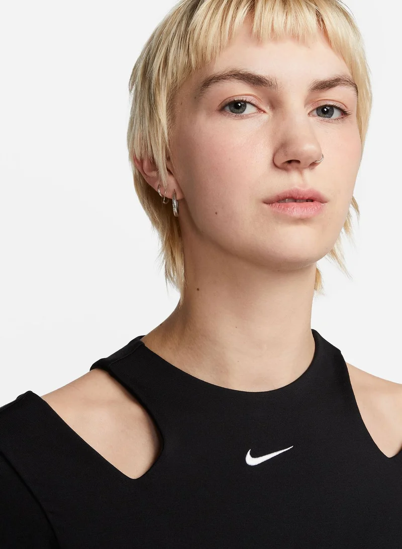 Nike Nsw Essential Cut Out Top