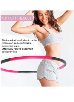 Y&D Hula Hoop, Weighted Hoops for Fitness Adujustable Width 95 Gift Youth Adults Ladies Lose Weight Collapsible & Adjustable  - Image 2