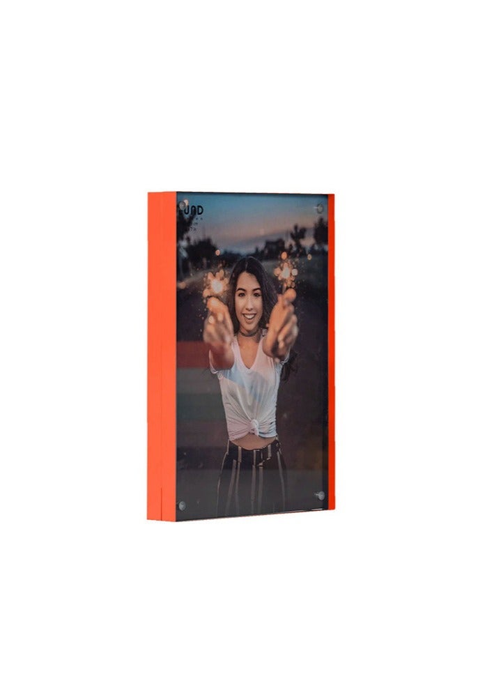 Magnet Frame – 5 x 7 Photo Frame – Coral