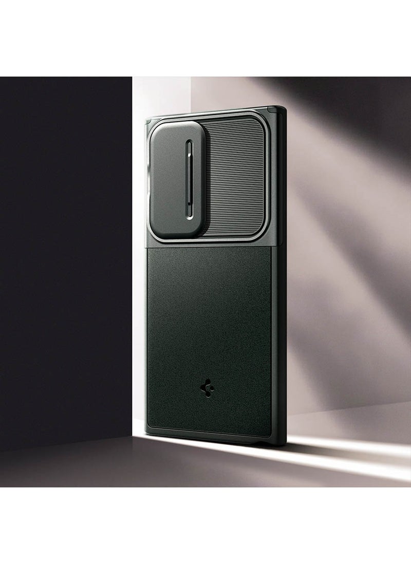 Spigen Optik Armor for Samsung Galaxy S24 ULTRA case cover (2024) - Abyss Green  - Image 3