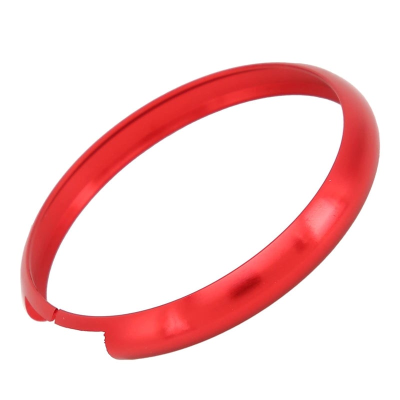 Aluminum Alloy Smart Key Trim Replacement Decorative Ring For Mini R55 R56 R57 R58 R59 R60 Red Protects Against Scratches And Dents - Image 5