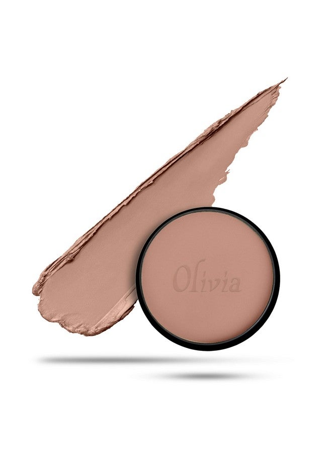 Olivia Waterproof Dark Egyptian Natural, Matte, Velvety Makeup Concealer Pan Cake (Shade No.929, Cream, 25 g)- Pack of 3 Matte Finish - Image 2