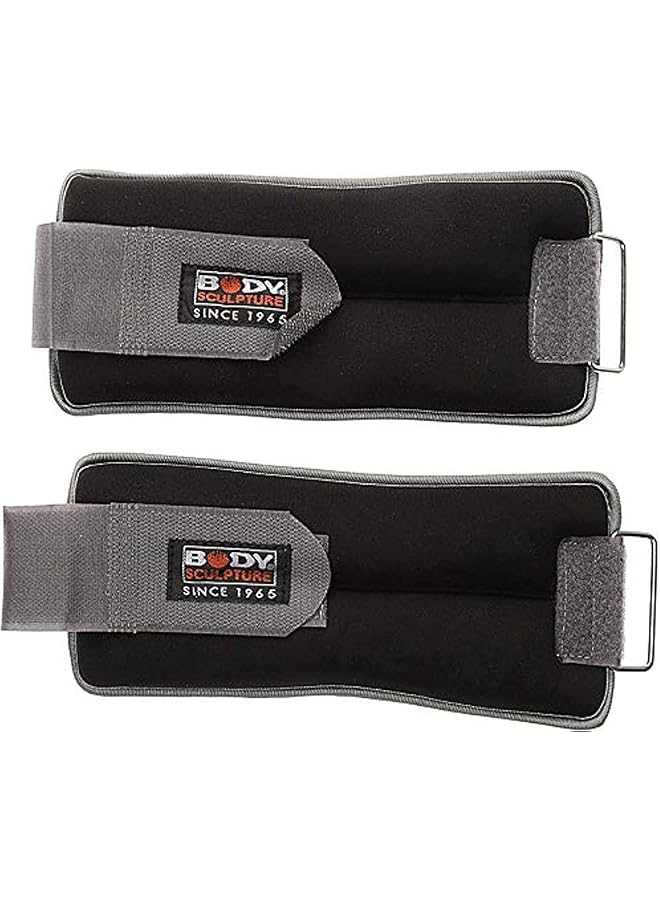 BODY SCULPTURE SOFTWAY ANKLE WEIGHTS 5LB/PR BLK